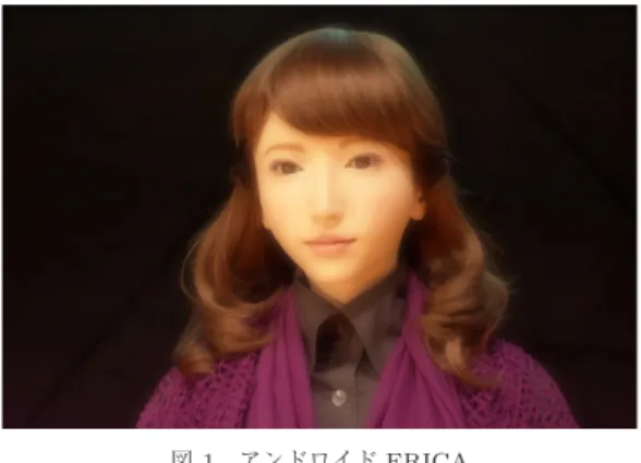 図 1 アンドロイド ERICA Fig. 1 Android ERICA [6].