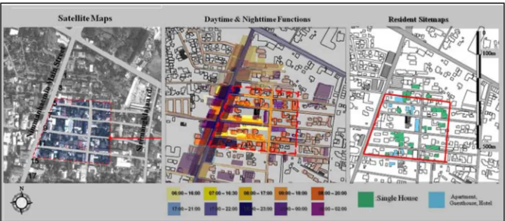 Figure 9. Comparison government strategy and present area use on sitemaps