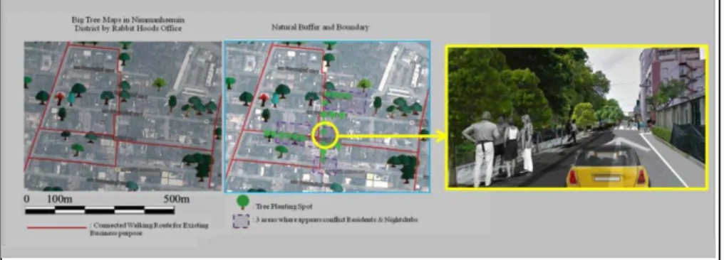 Figure 12. Natural boundary planning 