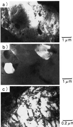 Fig. 13 TEM micrographs of alloy D, after tensile test