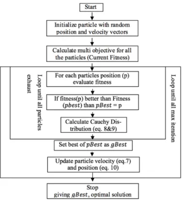 Figure 2.3: PSO Flowchart