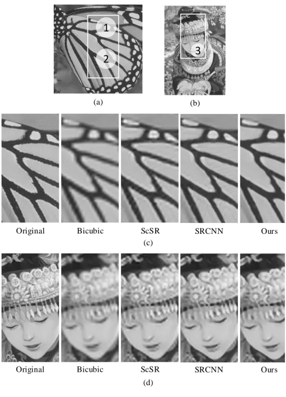図 5 :  復元結果画像の画質比較 