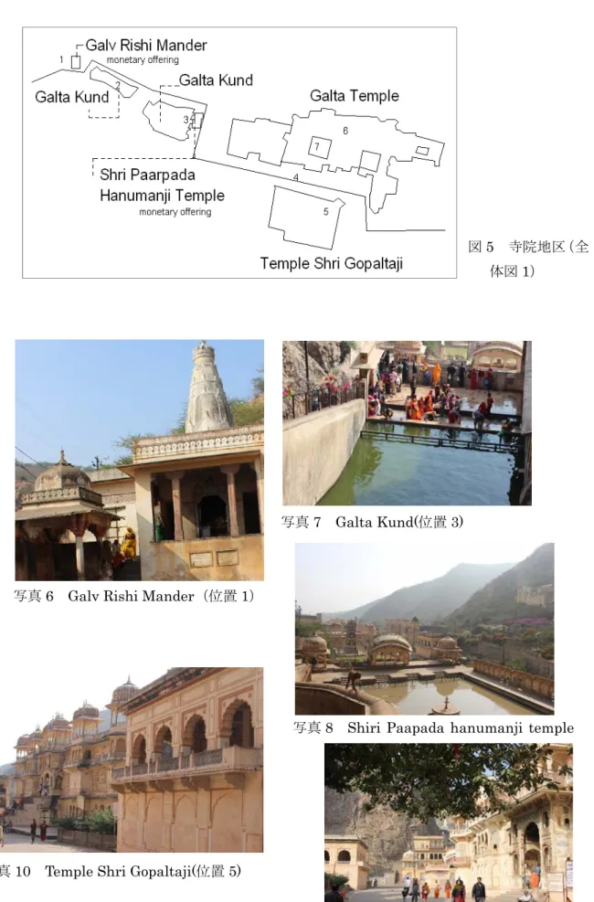 図 5  寺院地区（全 体図 1） 