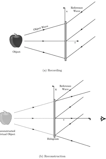 Figure 2.3: Reflection Holography