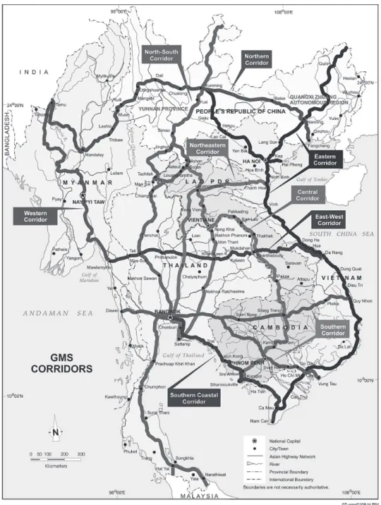 図 2 　GMS経済回廊