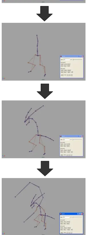 図 構造 作成 流 ． 使用 ．実際 作成作業 ， 図 最初 段階 示 う ， ， 開を用い人間型を作成，そ想を広各部を配置い．目段階竜型両足を，続く目段階，竜型頭尻尾を作成配置，，尻尾を応用頭部角を追加．最後段階人間型両腕を作成配置，特徴本目腕を追加，構造完成．ーチーザンーチーザンーチーザンーチーザン続い，完成構造を，外見形状ンを行う．構造 を参考各部形状を定，ンを使用，図示ン画を作成 ．図案手法起ンンンンン最後，作成構造，ン画を参考!" "ンを作成．本来あ，ン前準備面図作成を行う，今回構