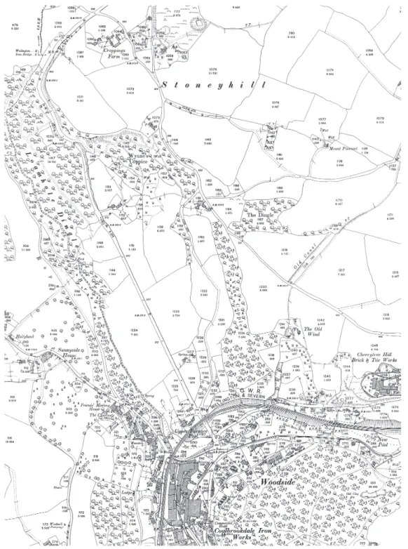 図 1　1902 年 OS 地図に描かれたライトムア周辺