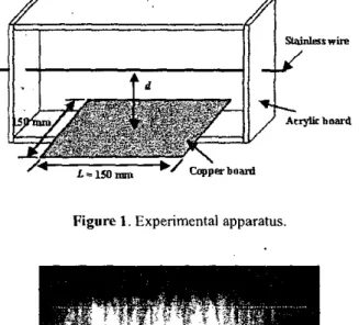 Figure  1  shows the experimental apparatus.  A  stainless  thin  wire  with  0.5 mm  in  diameter is  used  as  a  positive  electrode