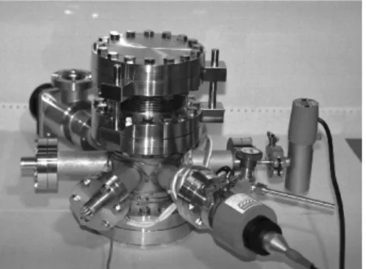 Table 1 Specifications of the rotary pump and turbo molecular pump.
