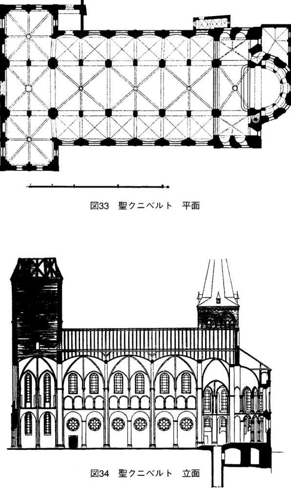図 34 聖クニベルト 立面