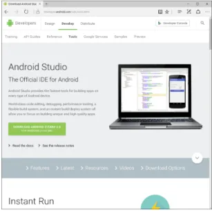 図 2.1 Android Studio 2.0