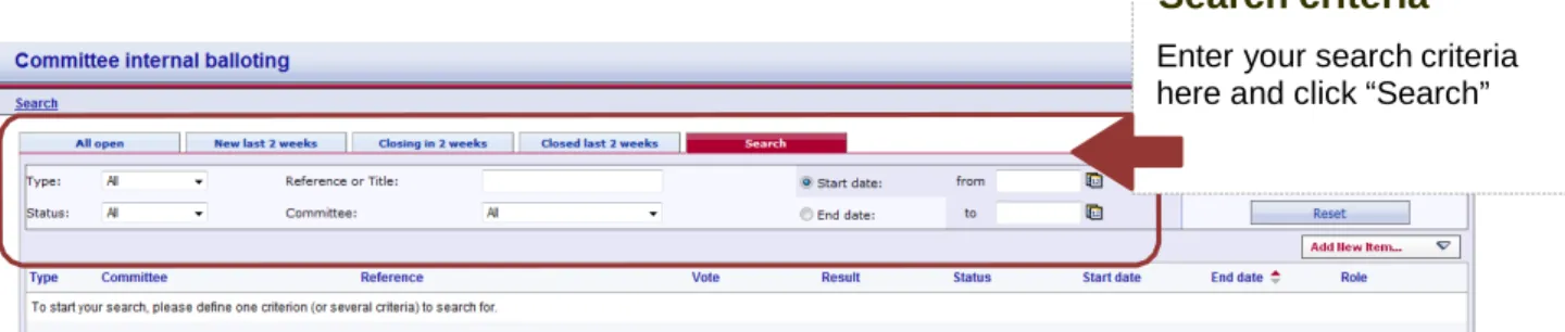 Tab  Description 