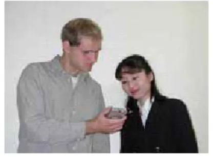 図 2 自動通訳ソフトウェアの利用イメージ Fig. 2 Typical use image of speech translation.