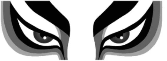 図 2　Mifune et al.（2010）で使用された「動く防 犯の眼」（東京都）