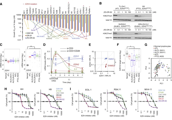 Figure 4. Targeting EZH1 and EZH2 in Malignant Lymphomas