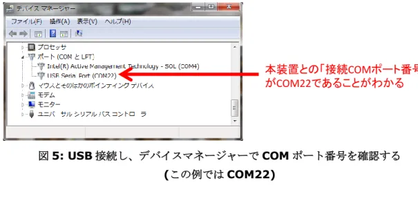 図 4:  デバイス  ドライバー  ソフトウェアが正しくインストールされることを確認する 