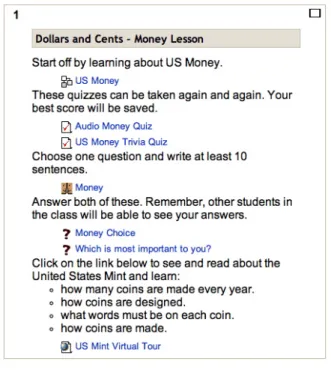 Figure 1: Example Single-Topic Unit 
