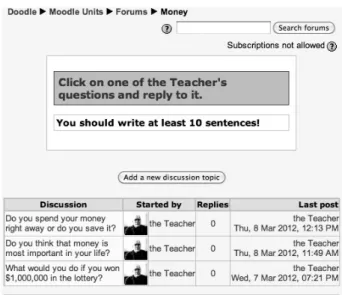 Figure 15: Forum Questions 