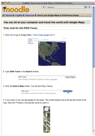 Figure 9: Google Maps lesson 
