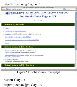 Figure 9: Bruce Vorland’s Homepage 