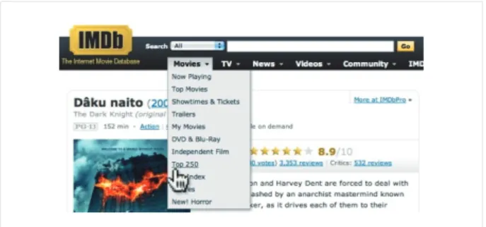 Figure 11: Learning Navigation in IMDb 