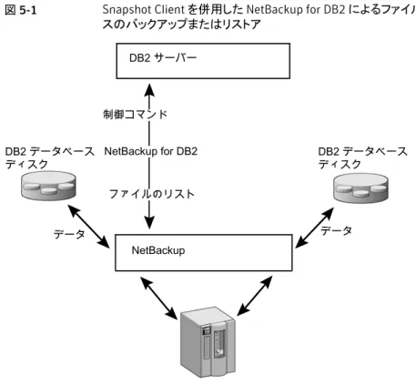 図 5-1  に、ファイルベースのバックアップまたはリストアを示します。