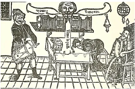 Figure 1.1: Brazen Head speaks: "Time is. Time was. Time is past." 