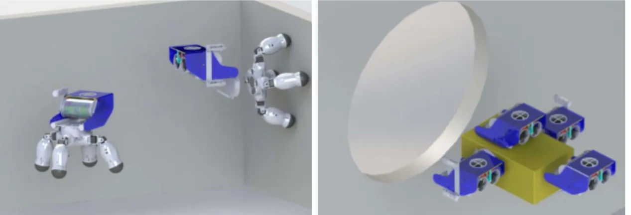 Figure 1-5 Concept images depicting possible tasks [57] 