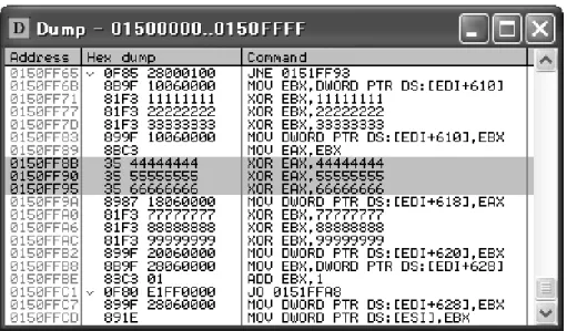 図 17 JaegerMonkey method JIT が生成する x86 コード