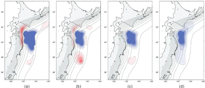 Fig. 2  Temporal changes in slip velocity patterns in the early stages of the second earthquake cycle