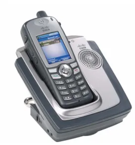 図 1 Cisco Unified Wireless IP Phone 7921G