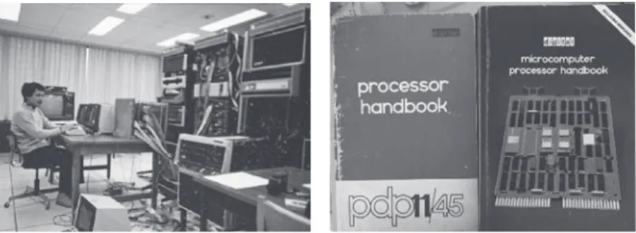 図 3　Shoshin システムの概観と PDP-11/45 と LSI-11 のプロセッサハンドブック 、 の の た も、 、 が た も た し 　 た 、 た の も の も 、 の も た 、 、 の も た の の の し も た 、 の 、 の