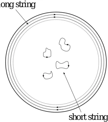 図 4.2: long string sector と short string sector