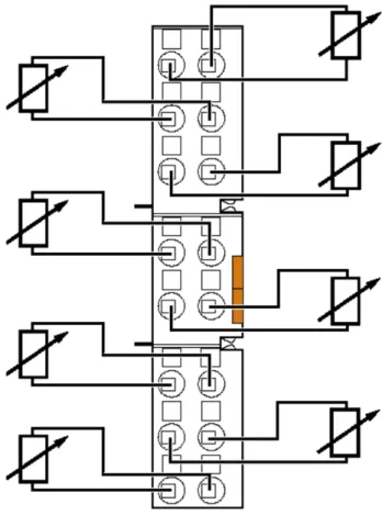 図 11: 2 線式接続例 