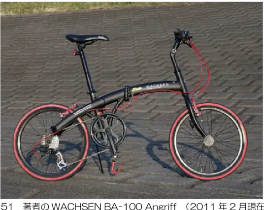 図 51  著者の WACHSEN BA-100 Angriff  （2011 年 2 月現在） 
