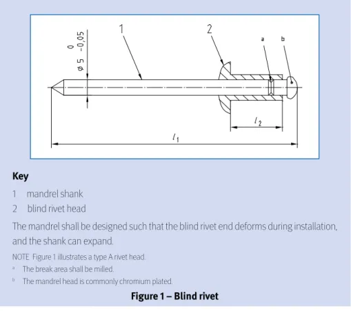 Figure 1 – Blind rivet