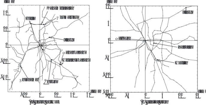 Figure 3: Chukyo metropolitan railway network 4.2. Flow data