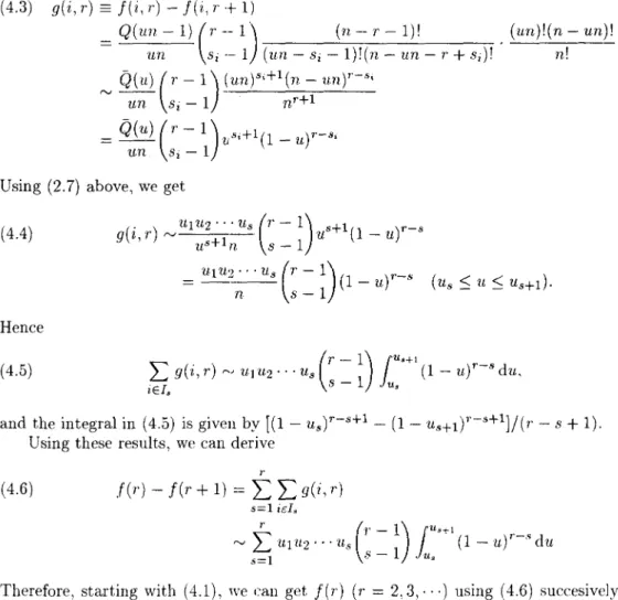 Table  2  lists  f  (r)  and  F (r)  for  r  =  1, ... ,  40  in  the  zero-cost  case