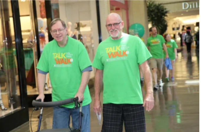 Figure 2: One scene from the event of TALK WALK®. 