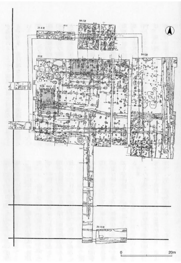 図 13 西加座南区画遺構図（泉 2006 より転載）