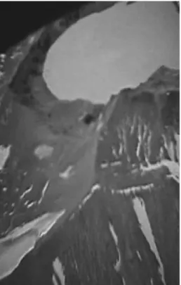 Fig. . The ﬂight absolute altitude of Sky- obtained by an onboard GPS and the ground elevation of the sub-airplane point on the air photography mission for the crater lake.