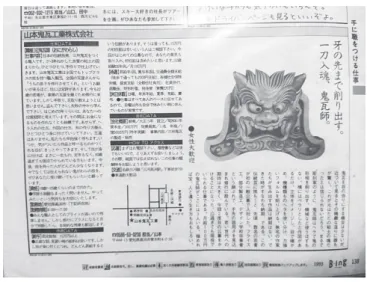 図 １   Be-ing 求人情報誌の切り抜き 月給が100万円だったっていう事は、現実にあった。ほんで、ちょっと違ったなあ。 えっとー、「月給 100 万円の職人」、何回か広告に出たんですけど、「月給 100 万円の職 人が３人いる」みたいなパターンもあって、……で入ってみると、一人、二人、三人 ……、「ありえんな、これは……」っていう。「それ、社長と奥さんと義照さんじゃな いですか」みたいな。（笑）   みたいな疑問はありましたけどね。まあ、『ビーイング』に書くことっていったら、 今じゃ考えられないです