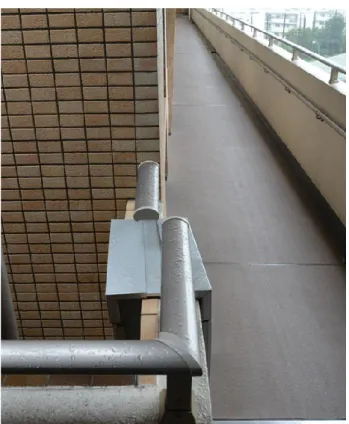 図 5.2  授業で用いた画像：高層マンションの傾きの事例 