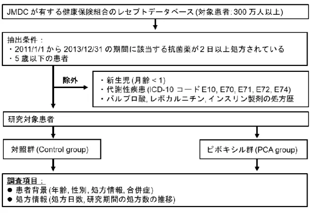 図 6.  第 1 章における研究の概略 