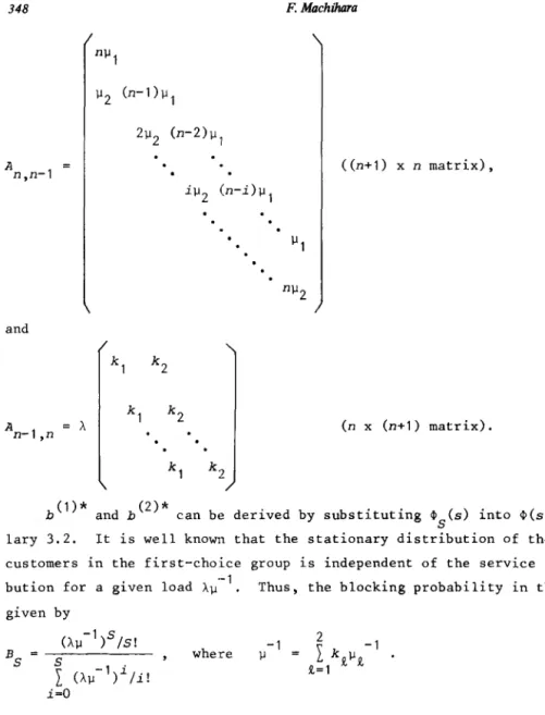 Figure  2  shows  the  effect  of  the  coefficient  of  variation  of  service  time,  cs'  on  peakedness  of  overflow  streams,  z
