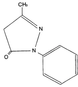 Fig.  1  MCI‑186  (3‑methyl‑1‑phenyl‑2‑