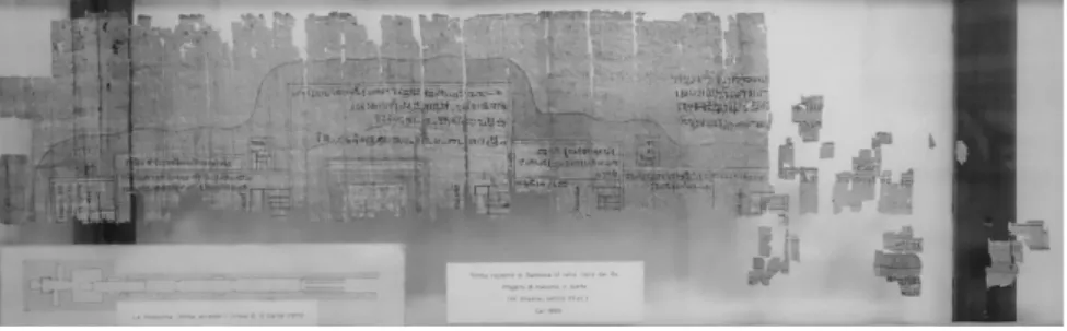 図 1：Papyrus Turin Cat. 1885 の全体(表面)   