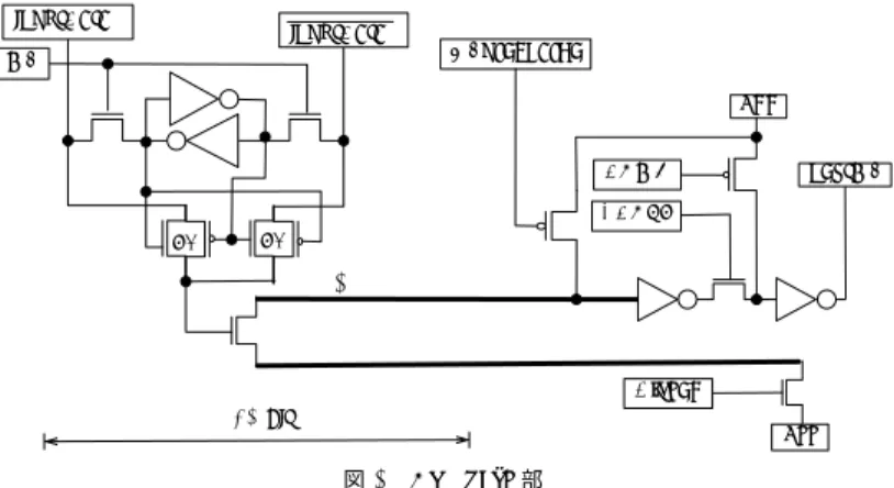 Fig. 3 Schematic diagram of the Compare block of CAM.