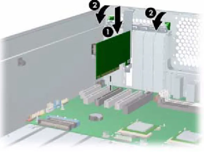 図  2  IEEE-1394 カー ド の取り付け