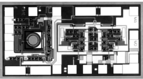 図 4 pin 型受光素子と HBT とを集積化した OEIC の断面図 （77）